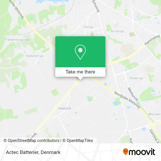 Actec Batterier map