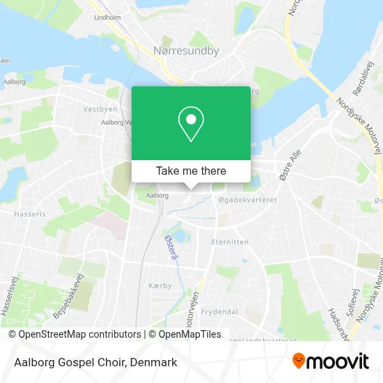 Aalborg Gospel Choir map