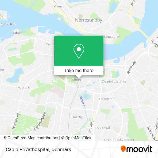 Capio Privathospital map