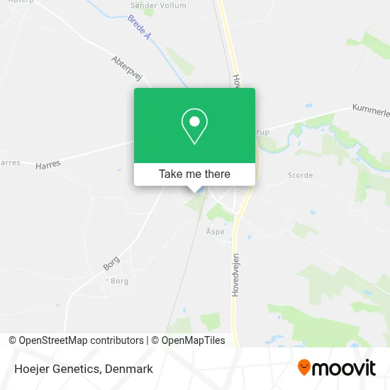 Hoejer Genetics map
