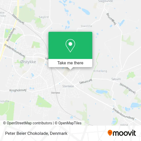 Peter Beier Chokolade map