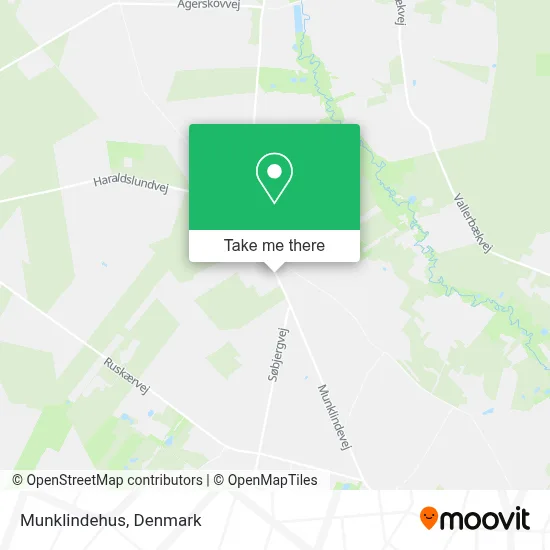 Munklindehus map