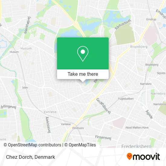 Chez Dorch map