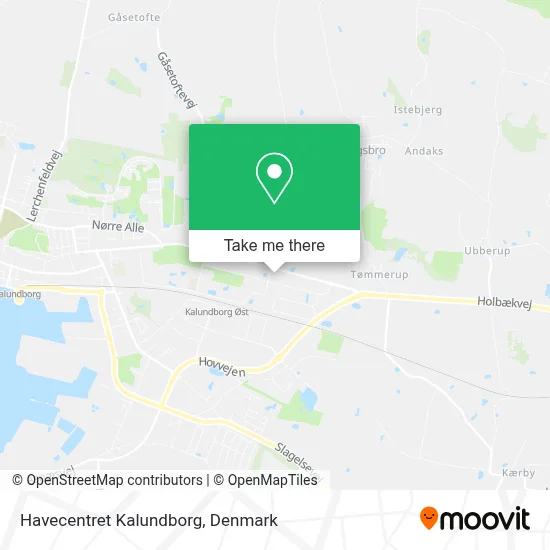 Havecentret Kalundborg map