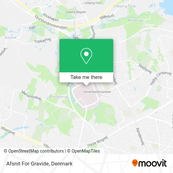Afsnit For Gravide map