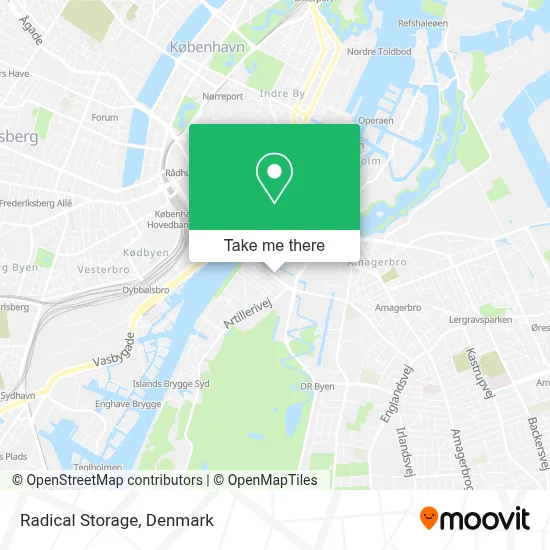 Radical Storage map