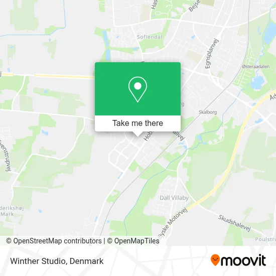 Winther Studio map
