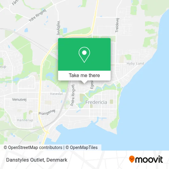 Danstyles Outlet map