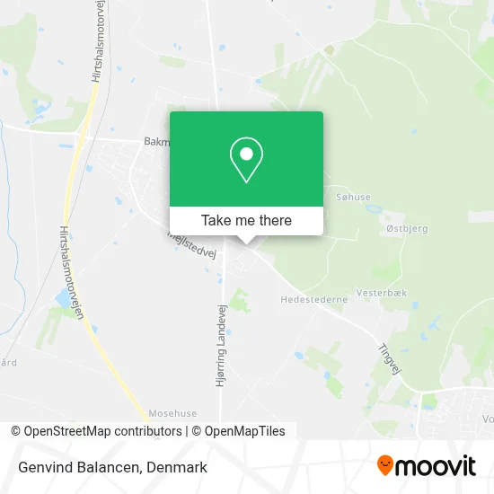 Genvind Balancen map