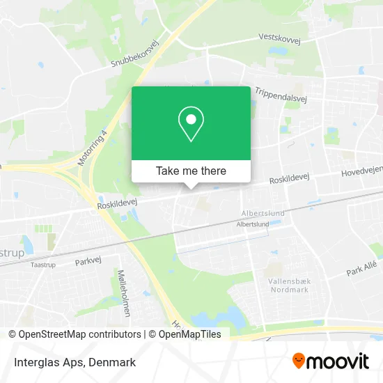 Interglas Aps map