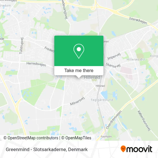 Greenmind - Slotsarkaderne map