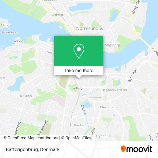 Batterigenbrug map