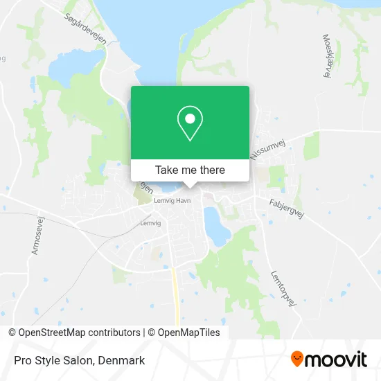 Pro Style Salon map