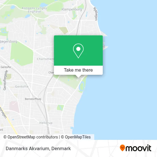 Danmarks Akvarium map