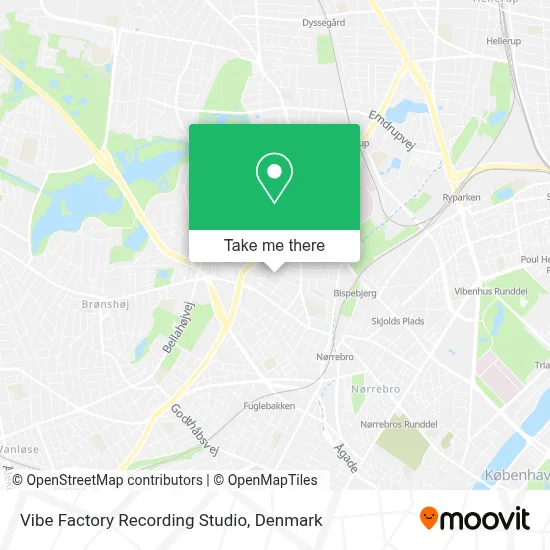 Vibe Factory Recording Studio map