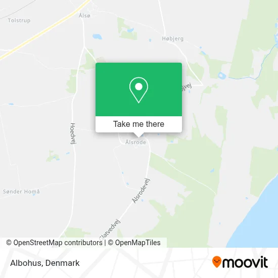 Albohus map
