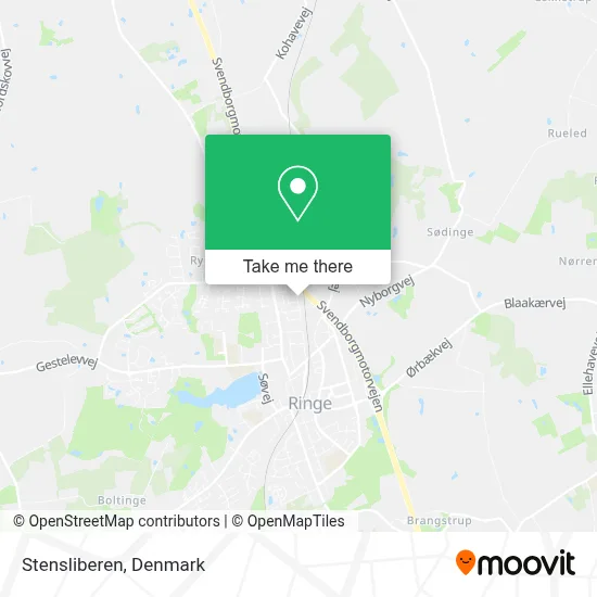 Stensliberen map
