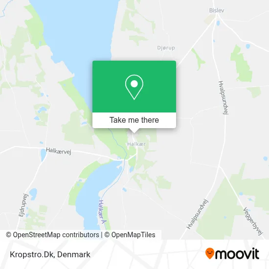 Kropstro.Dk map
