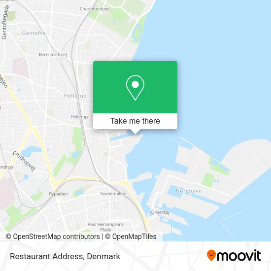 Restaurant Address map