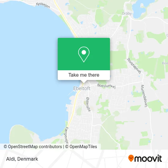 Aldi map