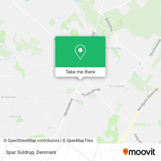 Spar Suldrup map