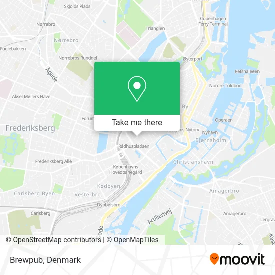 Brewpub map
