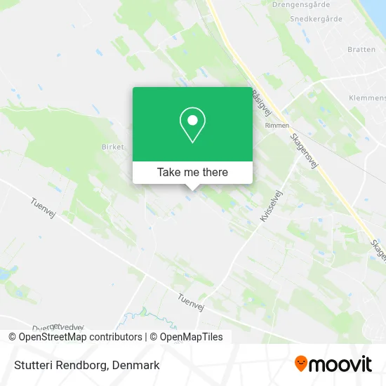 Stutteri Rendborg map