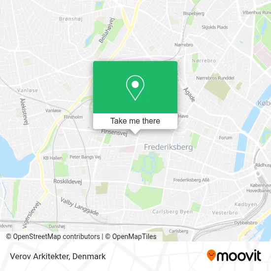Verov Arkitekter map