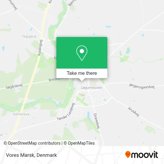 Vores Marsk map
