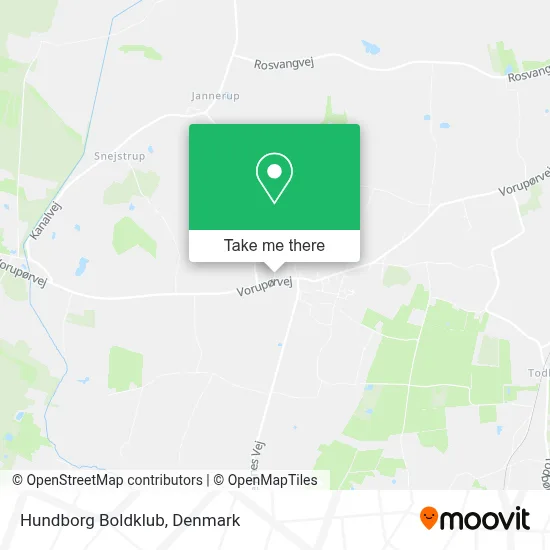Hundborg Boldklub map