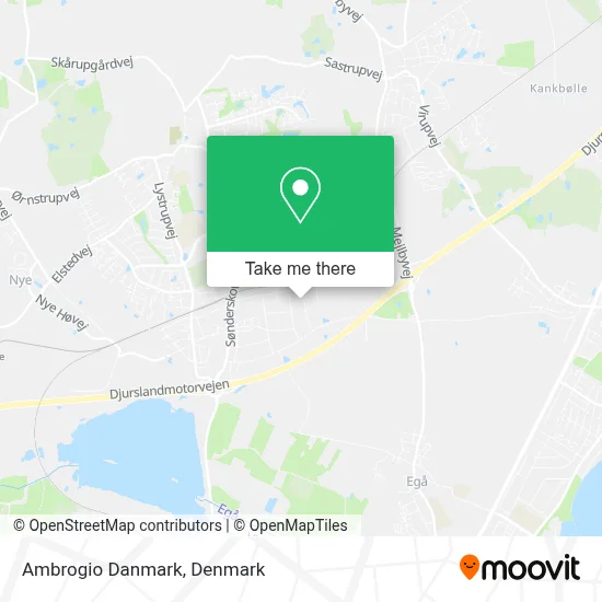 Ambrogio Danmark map