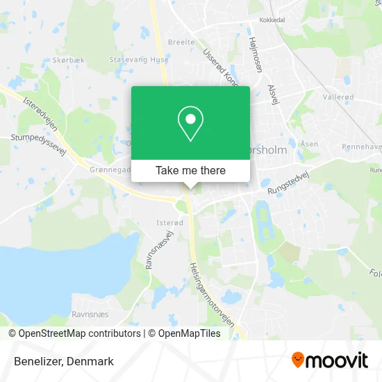 Benelizer map
