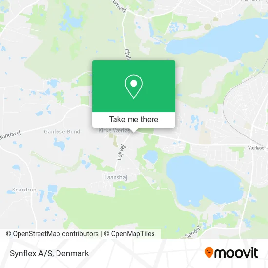 Synflex A/S map