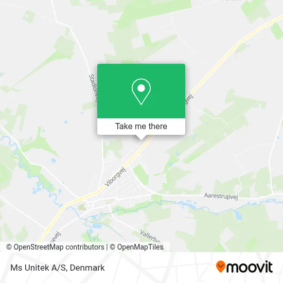 Ms Unitek A/S map