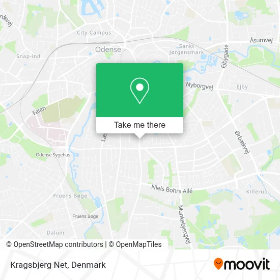 Kragsbjerg Net map