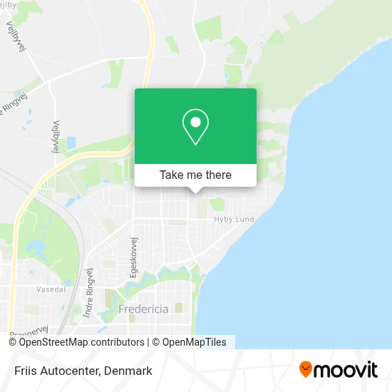 Friis Autocenter map