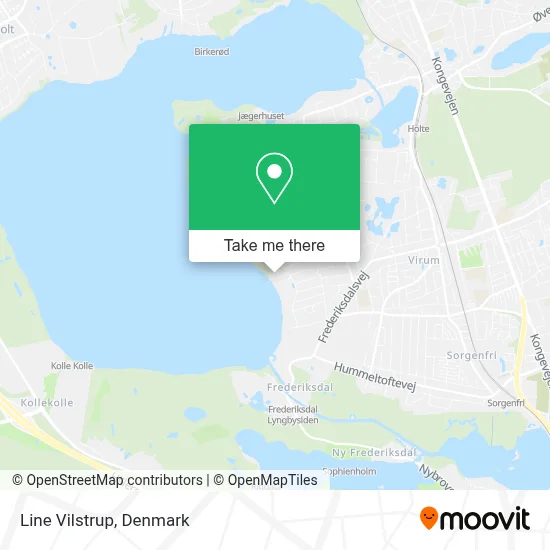 Line Vilstrup map