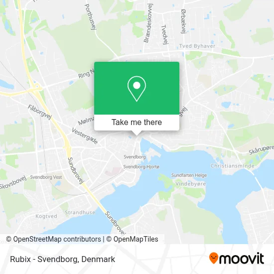 Rubix - Svendborg map