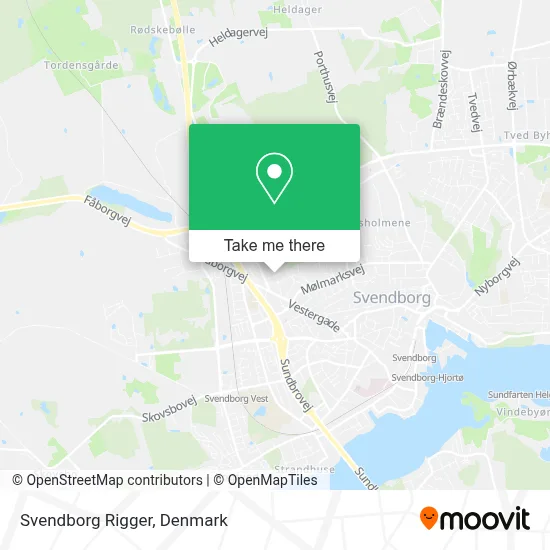 Svendborg Rigger map