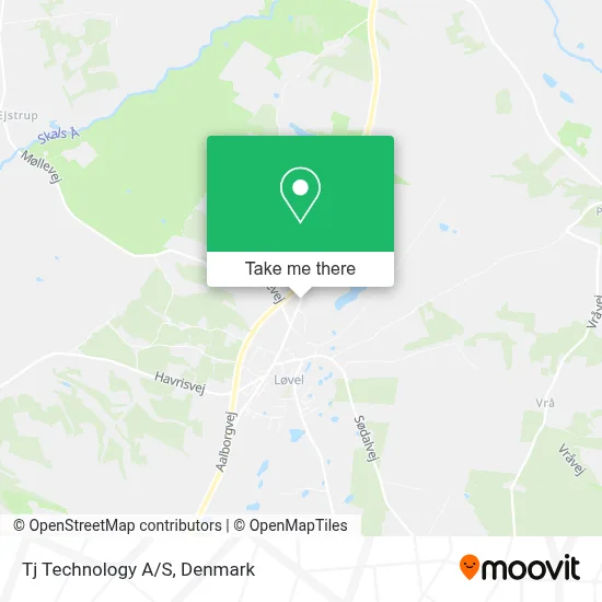 Tj Technology A/S map