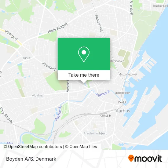 Boyden A/S map
