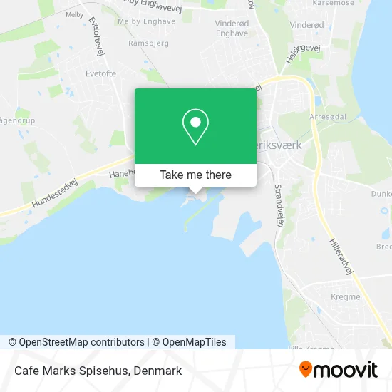 Cafe Marks Spisehus map