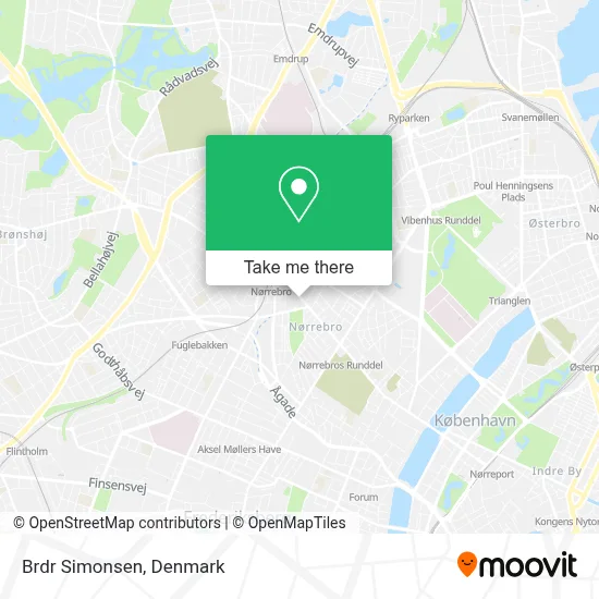 Brdr Simonsen map