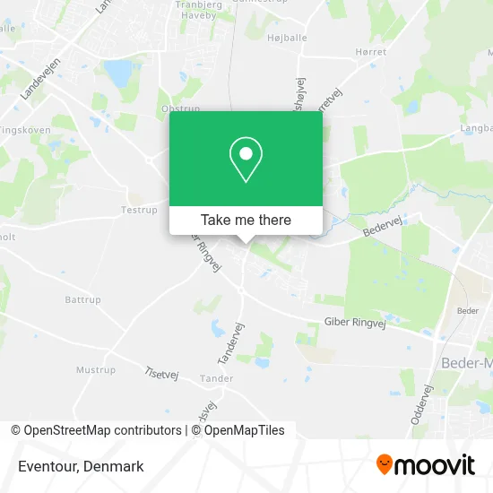 Eventour map