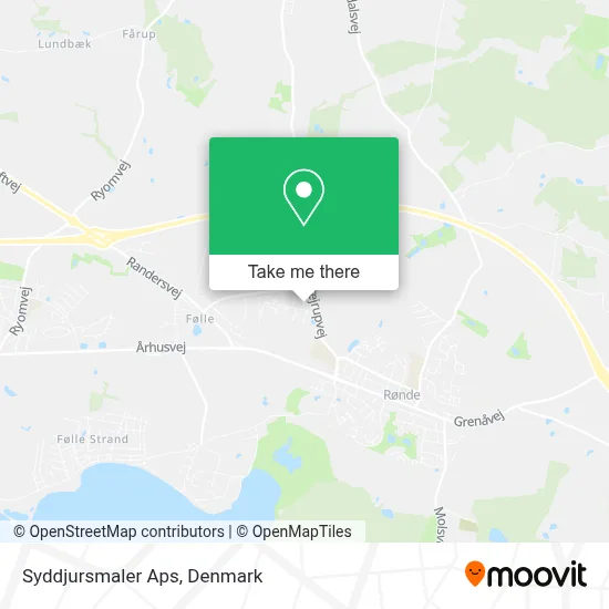 Syddjursmaler Aps map