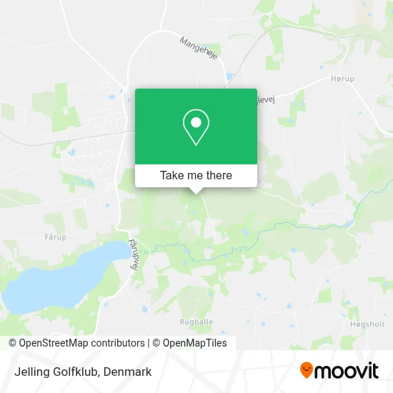Jelling Golfklub map
