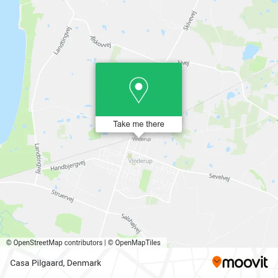 Casa Pilgaard map
