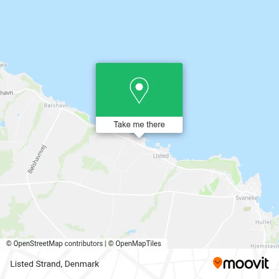 Listed Strand map