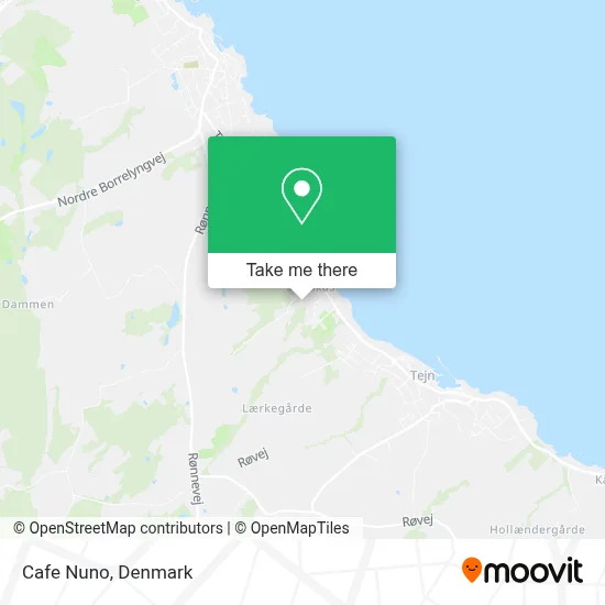 Cafe Nuno map