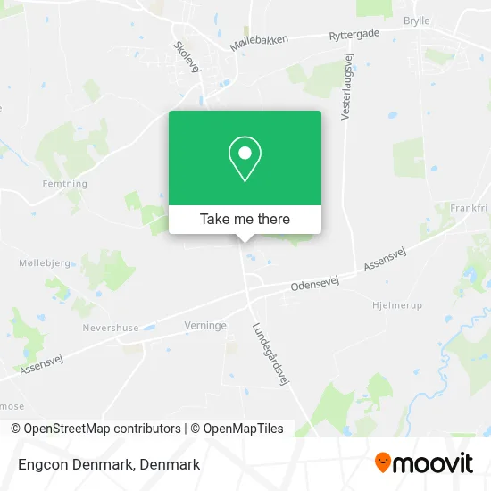 Engcon Denmark map